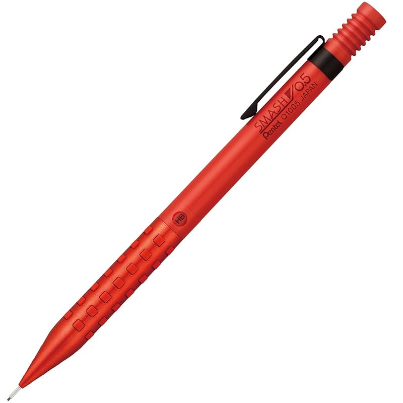 

Pentel mechanical pencil smash Works limited 0.5mm custom red Q1005-PL6