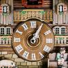 Traditional Black Forest Chalet Clock Charming Home Décor Imitation Wood Style Cuckoo Clock CM003