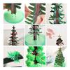 Magic Growing Christmas Tree Growing Tree DIY Paper Crystal Trees Blossom Toys Home Festival Party Decor Props Kid Toy