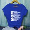 Women's Plus Size Y2K MOM T-Shirt Women's Fashion MOM Summer T-Shirt Tops