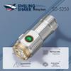 Smiling Shark SD-5250 Mini Rechargeable Flashlight 2-Pack