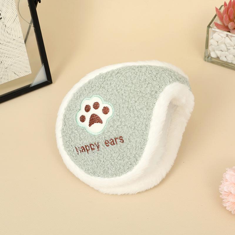 Cartoon Cute Winter Plush Ear Muffs for Men & Women - Fashionable Warmers & Covers