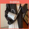 Trendy Retro Small Handbag For Women Versatile Summer Shoulder Bag In Black Silver White