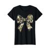 Camouflage Old Camo Bow Camo Coquette Bow Hunting Women Girl T-Shirt 100% Cotton New T-Shirt Short Sleeve Fall Tee Top 01232