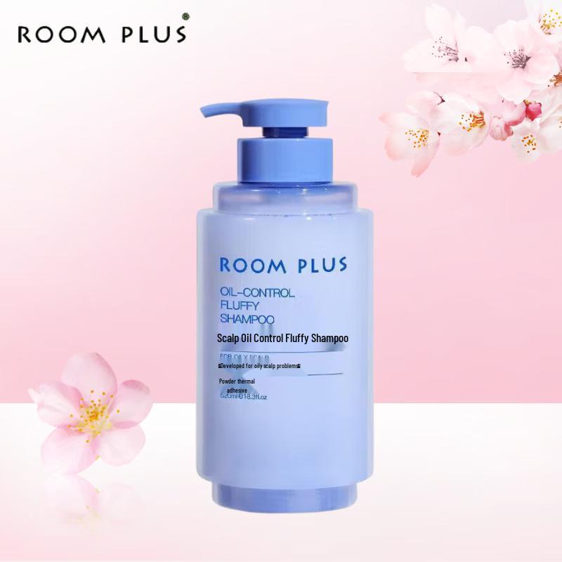 ROOM PLUS Scalp Control & Strengthening Shampoo & Conditioner Set