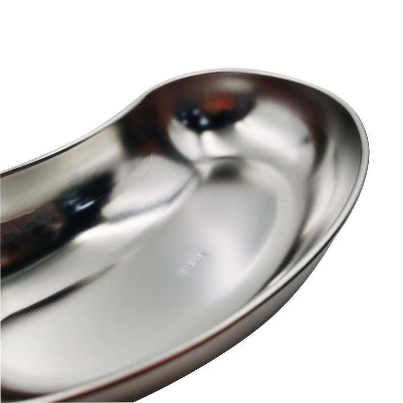 Dental Surgical Medical Dental Storage Tray Lab Instrument Tray Device S/M/L 304 Stainless Steel Kidney Bowl Curved Trays