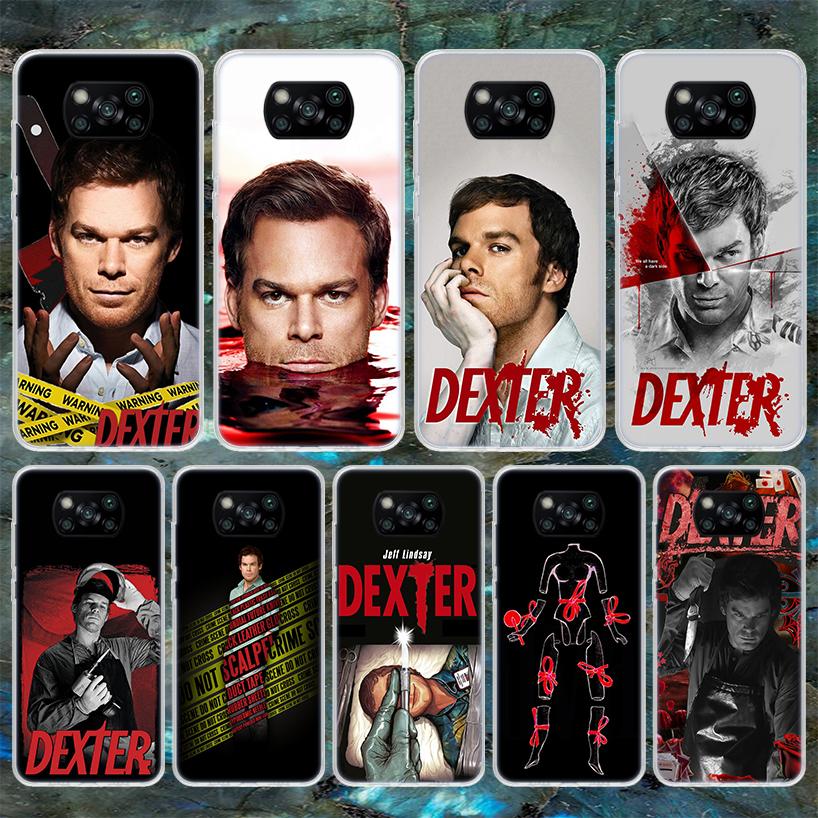 TV Show Dexter Morgan Soft Phone Case For Xiaomi Poco X3 X5 X6 X7 Pro X4 NFC F7 Ultra F6 F5 M6 M5S M4 M3 F4 Gt F3 Fundas Cover