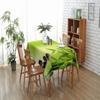 -resistant Printed Tablecloth TV Stand Refrigerator Table Mat Decorative