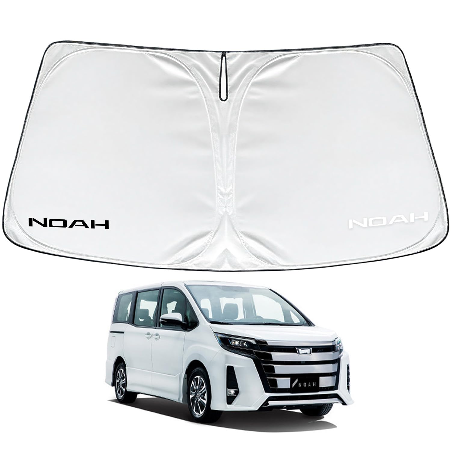 

Sunshade for Noah 80 Series 90 Series Heat UV Heat Easy Installation InnoWaveCar - Insulation, Cut, Protection,