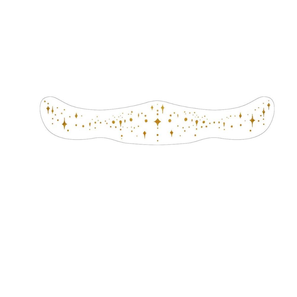 DIY Collarbone Freckle Tattoo Butterfly Star Dots Heart Bronzing Sparkle Face Temporary Tattoo Clavicle Chest Position