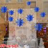 6Pcs 3D Snowflakes Christmas Decorations Snowflake Decoration Hanging Snowflakes