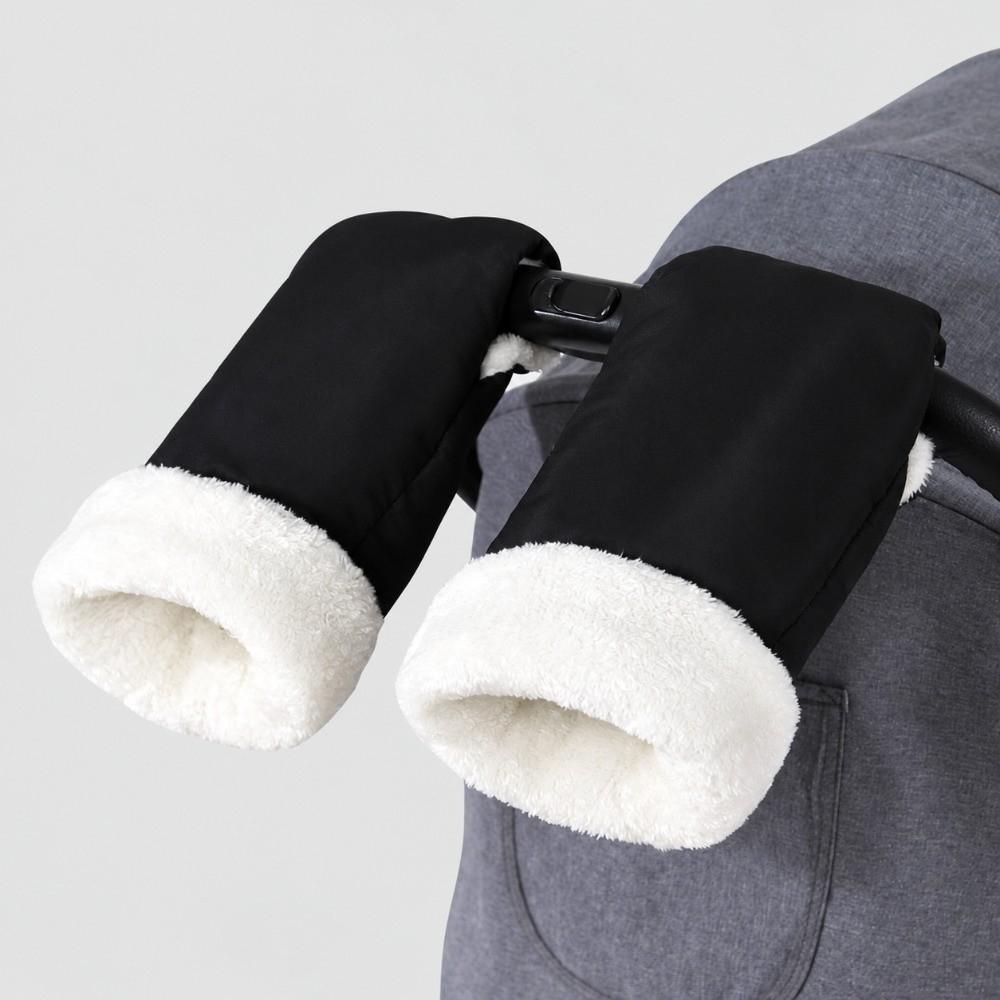 Waterproof Stroller Hand Muff Windproof Handlebar Hand Warmer for Baby Pram Pushchair Handlebar