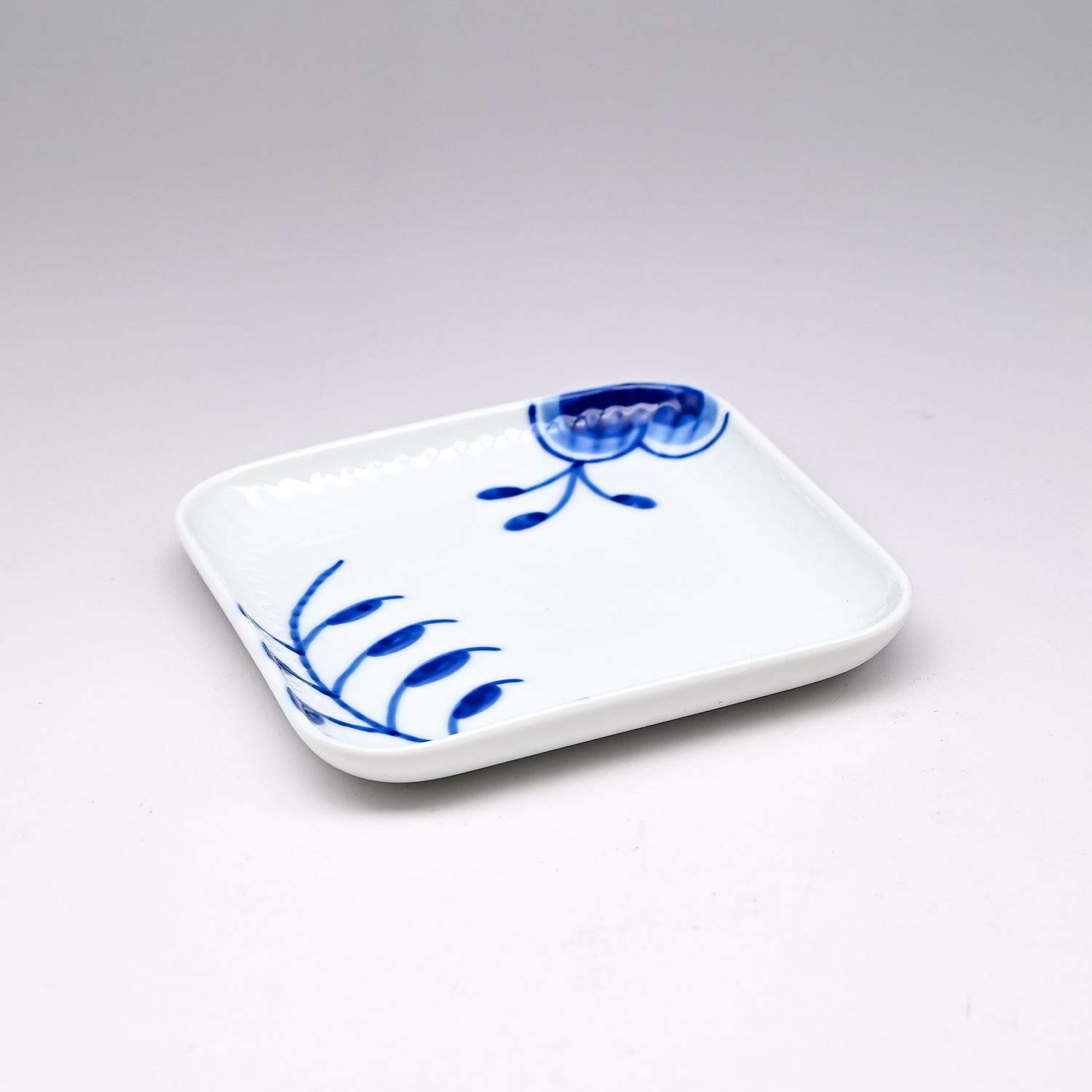 

Royal Copenhagen Blue Fluted Mega Plate, Small Square Dish, 10cm, 2381709, 1027457 [Parallel Import]