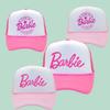 2023 Barbie Pink Parent-child Baseball Cap For Summer Beach Parties Wholesale
