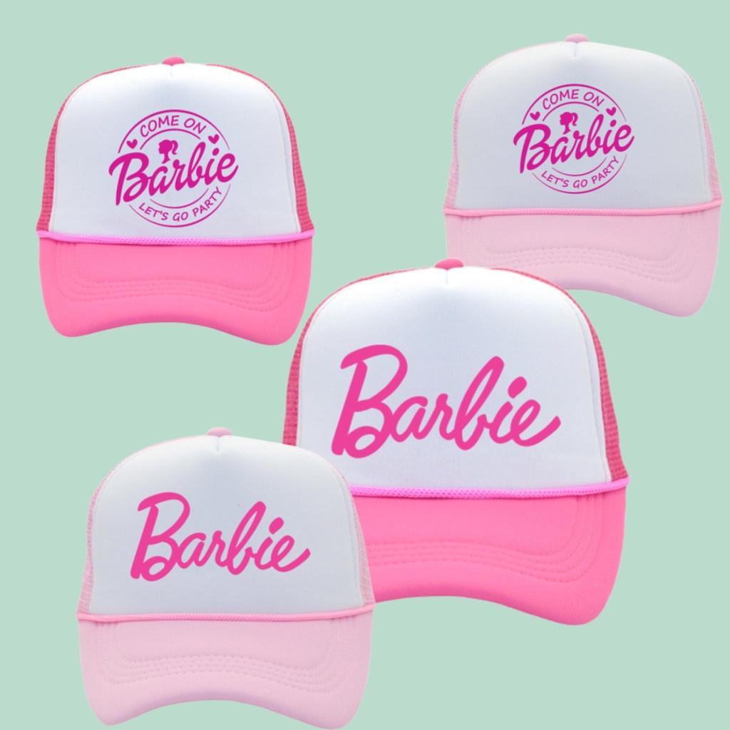 2023 Barbie Pink Parent-child Baseball Cap For Summer Beach Parties Wholesale