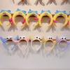 Girls Cartoon Headbands Funny Clown Horn Headwear Hair Bands Accessories Spring Hair Bands Birthday Party