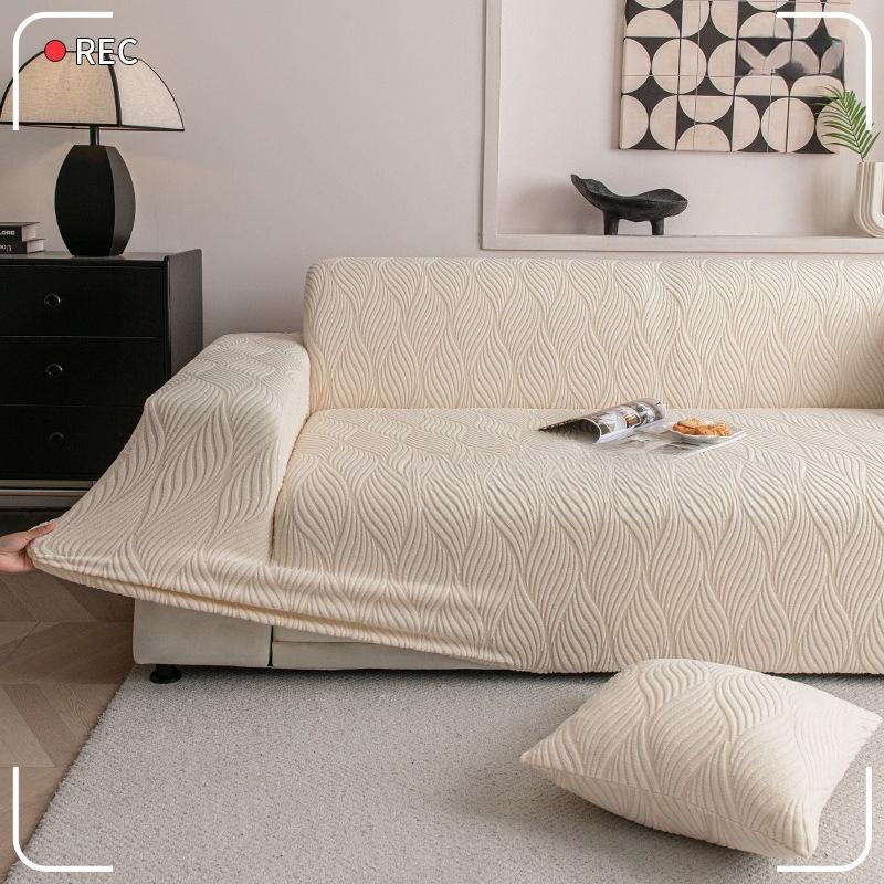 New Simple and Elegant Sofa Cover with A Four Level Universal All Inclusive Cover and Anti Slip Fabric Cover