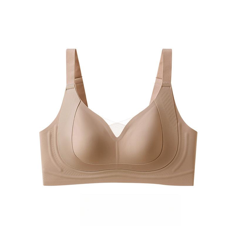 Seamless Bra Women's Adjustable Bra with A Soft Support and Anti-sagging Design Push Up Bra