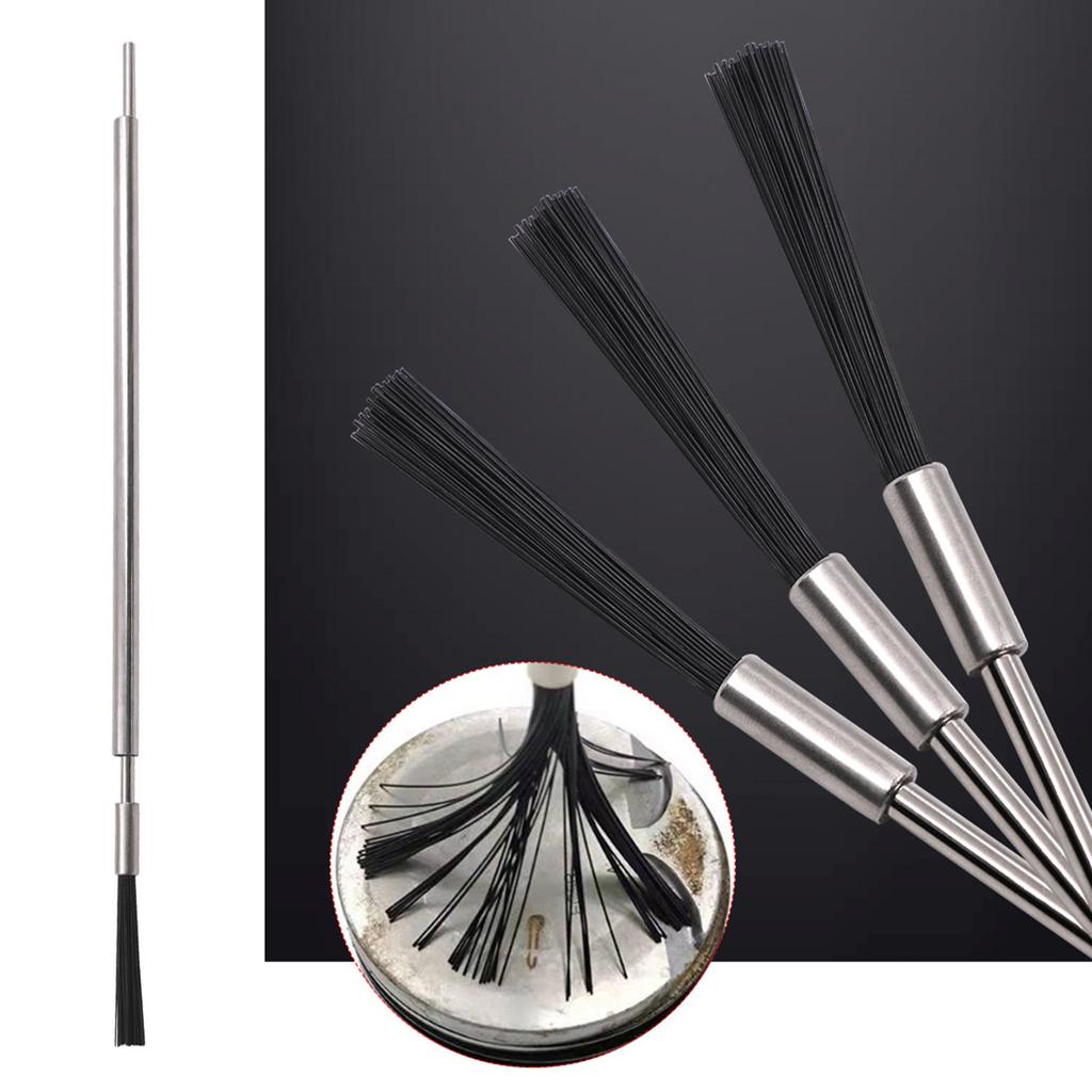 Car Carbon Deposit Cleaning Brush Engine Cleaning Brushes Easy To Use Compatible With Hand Drill Cleaning Needles Brush