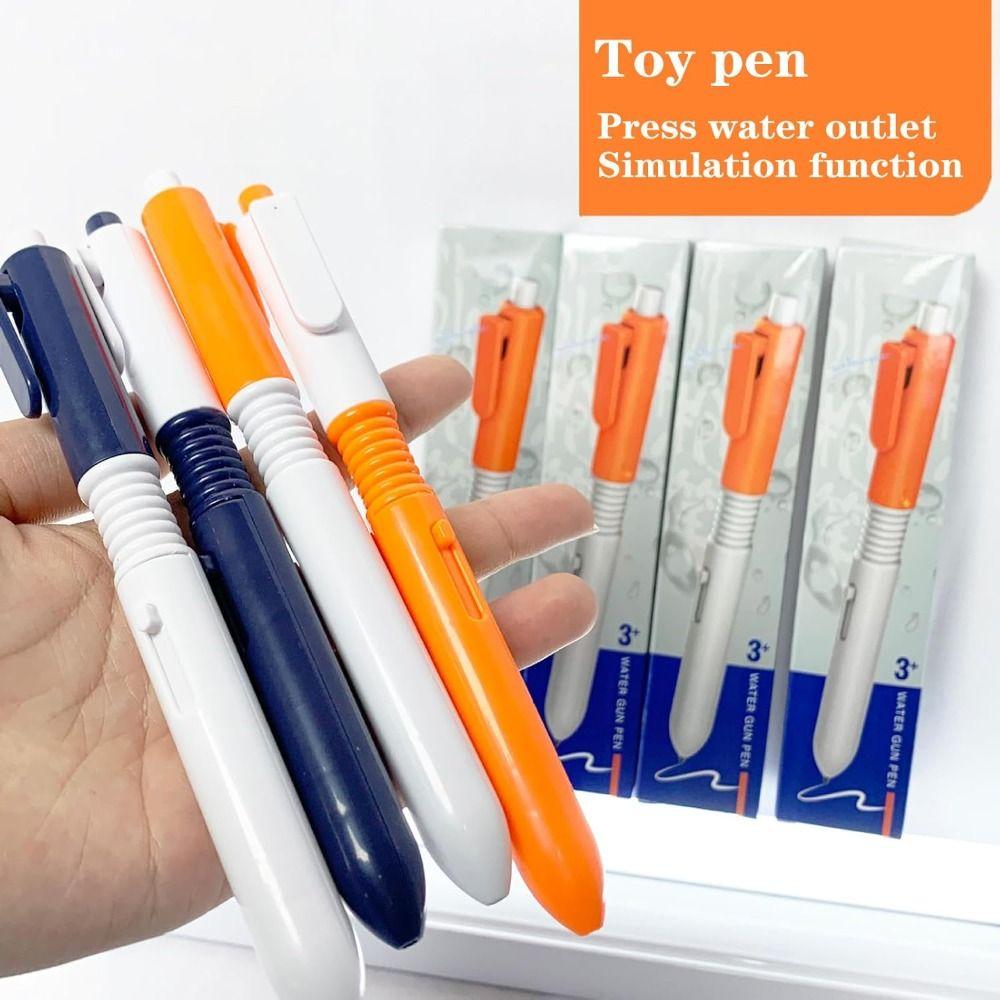 School Supplies Fun Water Pen Cartoon Pen That Sprays Water New Prank Retractable Pens