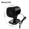 2 In 1 Car Heater 12V 150W Portable Car Heating Fan Cooling 360 Degree Rotating Defroster Defogger Demister Winter Heating Fan