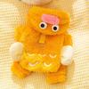 Japanese Korean Style Cute Cartoon Bear Design Dog Coat Cat Clothes Autumn Winter Thickened Warm Four Legs Plush Traction Outfit