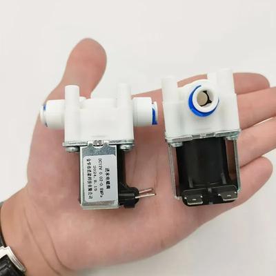 1/4" Normalerweise geschlossen Elektrisches Magnetventil DC12V 24V AC220V Wasser Luft Einlass Durchflussschalter Waschmaschine Spender