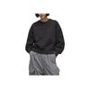 Y-3 SS23 Unisex Solid Sweatshirt Black H44791