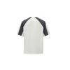 Reebok Color Block Loose Fit Letter Print Round Neck Short Sleeve T-Shirt Unisex Tops White 24SRM415UGW1
