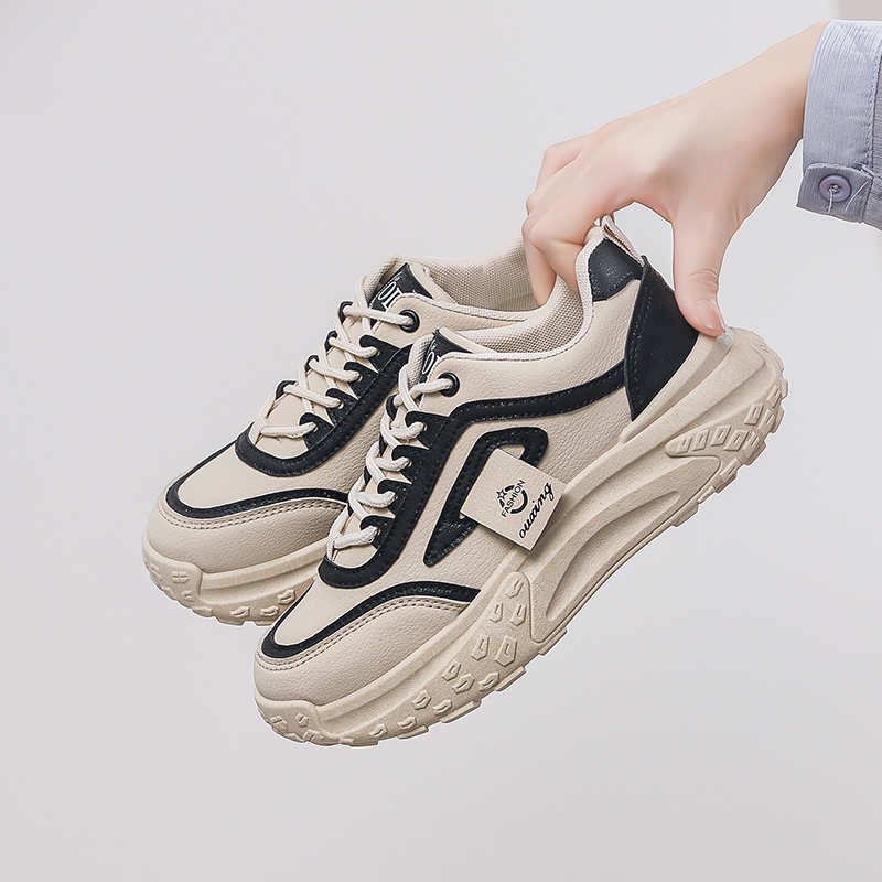 Fashion Without Heels Tennis Sole Woman's Casual Loafers Sneakers A Wide Shoes Sport Special Use Street Wide Foot Twnis Newest