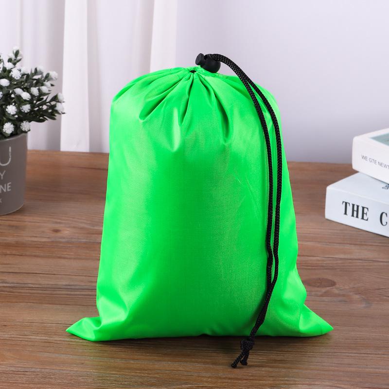 Custom Polyester Drawstring Bag for Clothing Packaging and Storage