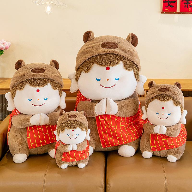 Translated Carpi Monk Capybara Plush Doll Doll Super Soft Doll Valentine's Day Girls Gift