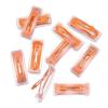 10Pcs Solid Color Hairpins BB Hair Clips Lovely Rectangle Girls Snap Clip Barrettes For Headwear Hair Style Wash Up Makeup Tools