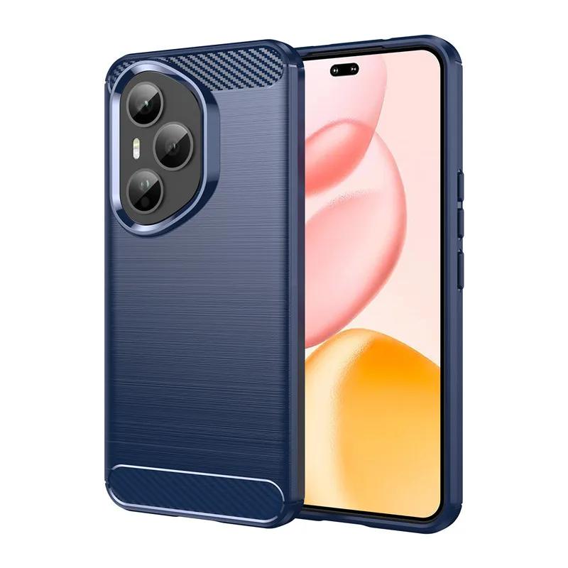 Pouzdro pro Honor 400 Pro Pro Honor 200 400 Lite 200 300 400 Pro Kryt Nárazuvzdorný Silikonový Nárazník z Uhlíkových Vláken Pro Honor 400 Pro