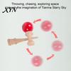 Educational Sports Equipment Solid Wood Kendama Ball Catch Toy, Professional Balance Durable Grip Classic Skill Kids Wooden Toy Game, Hand Eye