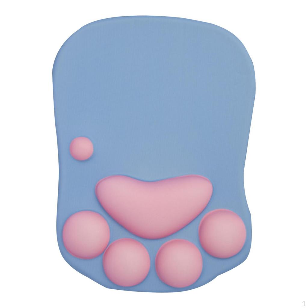Gatito Paw Mouse Pad, Mat with Doll Support, Soft Desktop Decoration Beautiful Ergonomic
