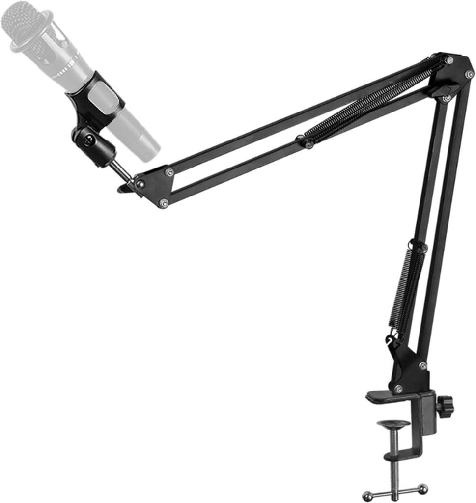 DIFEIUKI Microphone Desk Arm Microphone Microphone Arm Angle For Condenser For Dynamic Live Tabletop Mastand Stand, Type, Arm, Tabletop, Holder, 360°