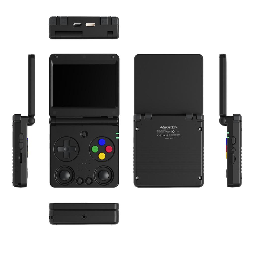 ANBERNIC RG34XXSP Dual Joystick Retro Foldable Clamshell Handheld Gaming Console