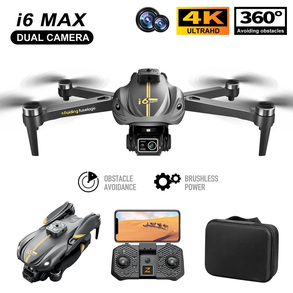 I6max Night Vision Lifting, Obstacle Avoidance, Brushless Optical Flow Positioning, Professional Aerial Photography 4K Drone