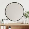 Day and Night - Day and Night Black Round Wall Mirror Ø 40 Cm