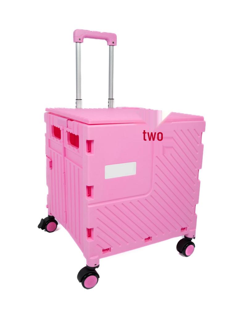 Foldable Wheeled Storage Trolley for Outdoor Camping & Comic Exhibitions