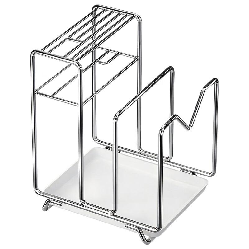 Brangdy Carbon Steel Kitchen Knife & Utensil Holder