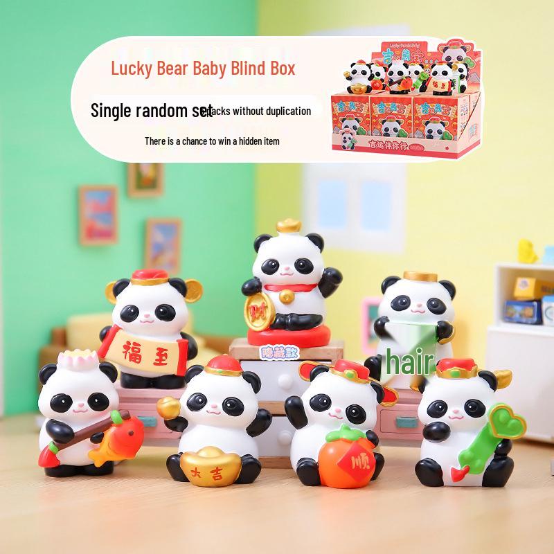 Mythische Tier-Serie: Antike neunschwänzige Fuchs Blind Box Figur zur Schlafzimmerdekoration