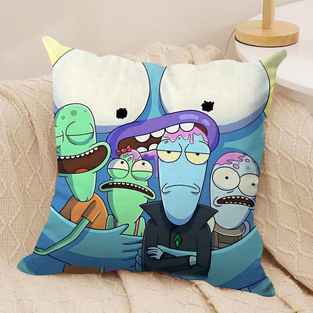 

Solar OOpposites Cushion Cover Silky Short Plush DoubleSided Printed Pillow Case for Sofa All Seasons Home Decor Gift 30x30cm