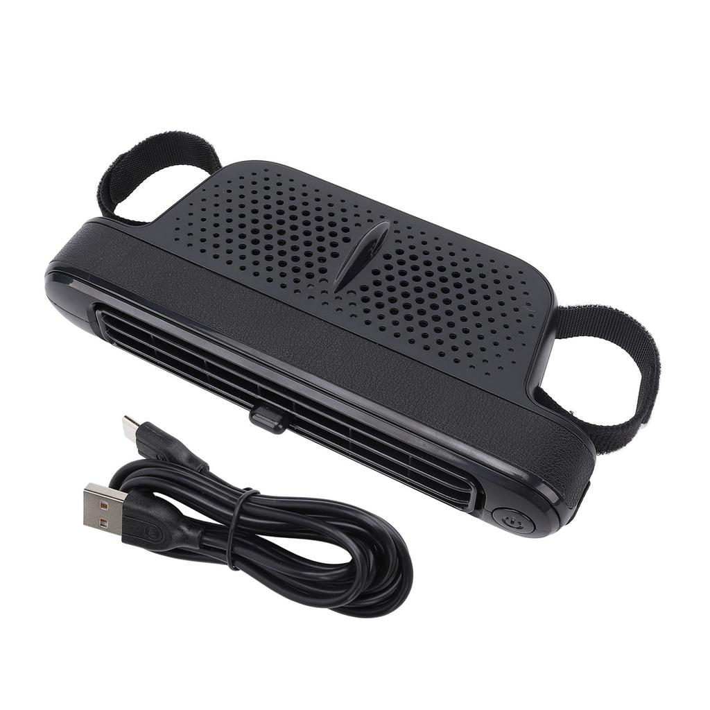 Car Fan for Backseat Seat Cooling Fan 3 Speeds Bladeless USB Car Headrest Fan for Front Rear Seat An