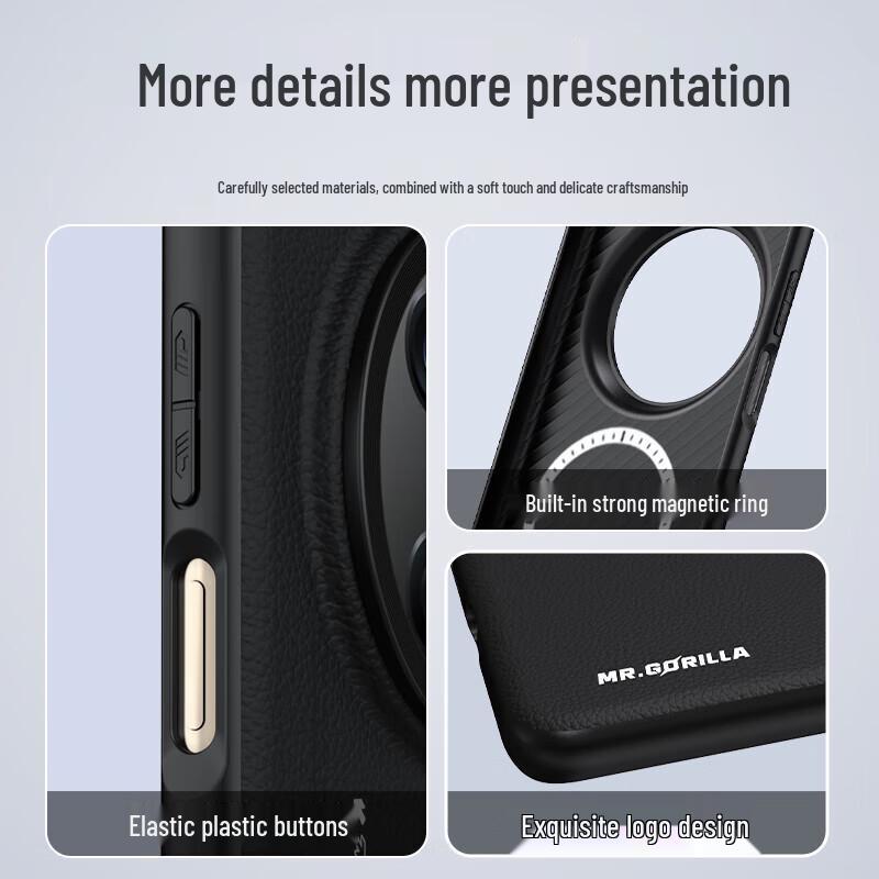 

Mr. Blue Ape Huawei Mate70 Magnetic Leather Phone Case