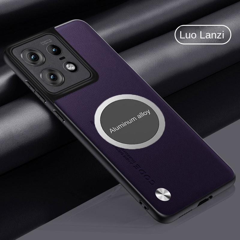 For Motorola Moto Edge 50 Neo Case Soft Vegan Leather Magnetic Protective Back Cover Case For Moto Edge 50Pro Ultra Fusion Shell