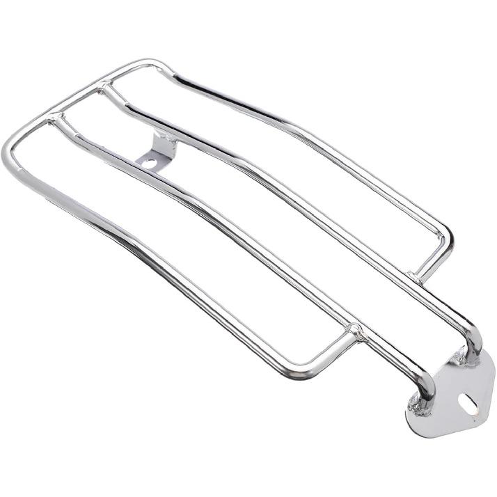 Rear Luggage Rack for Yam&aha 1PC Chrome Solo Seat Rear Fenders Luggage Rack Support V-Star 650 1100 1300 Custom and Classic Virago 250