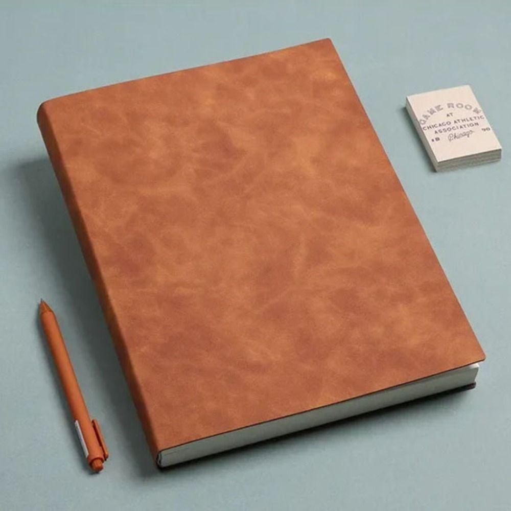 200 Pages Large Notebook Line/Blank A4 Office Notebook A4 Thick Notebook  Diary