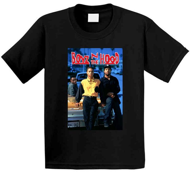 

Boyz In The Hood Classic 80s Gangster Movie Poster Unisex T-Shirt L